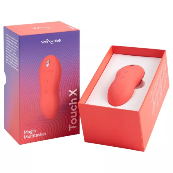 We-Vibe Touch X - aku vibraator - veekindel - kliitori stimulaator - korall
