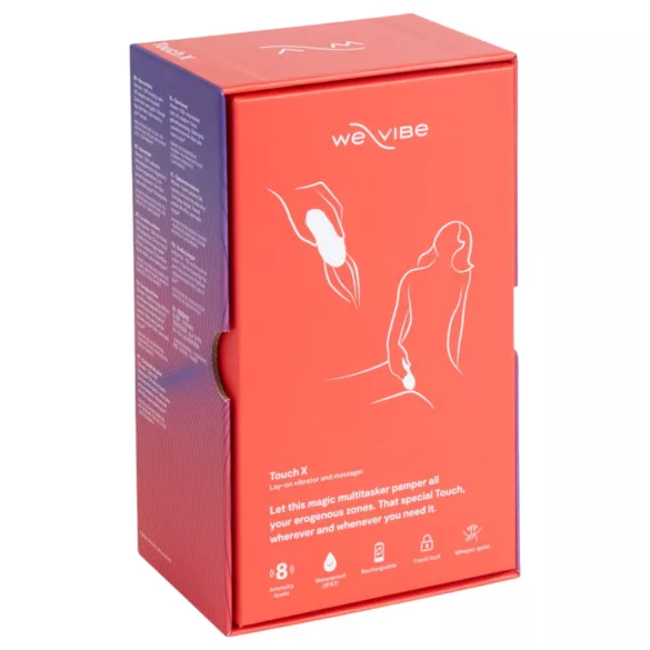 We-Vibe Touch X - aku vibraator - veekindel - kliitori stimulaator - korall