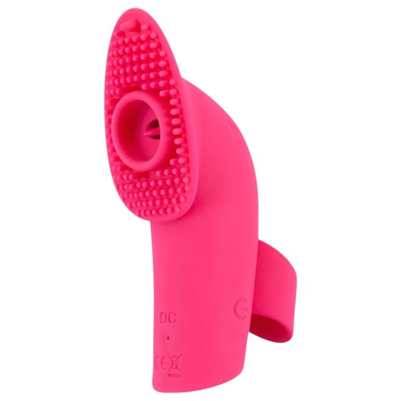 SMILE Licking - õhuimpulsi keelega sõrmvibraator (roosa)