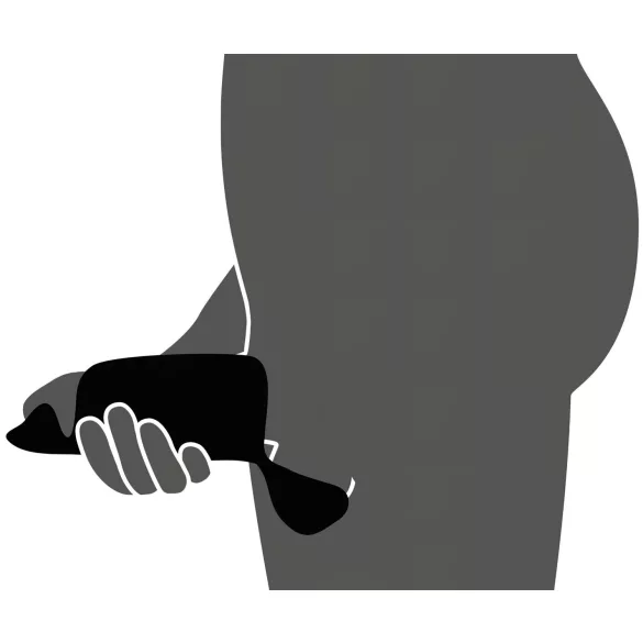 Rebel - peenisevibraator 3 mootoriga - must