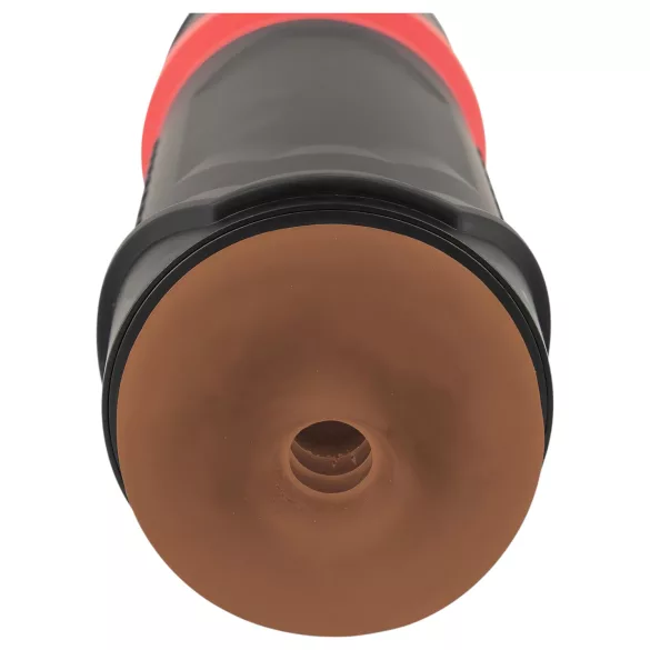 WYNE 04 - aku masturbaator - vibreeriv ja imemisfunktsiooniga - pruun