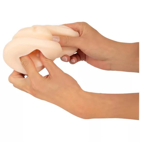 WYNE 01 - akulaetav vibreeriv imemisfunktsiooniga masturbaator - soojendusega