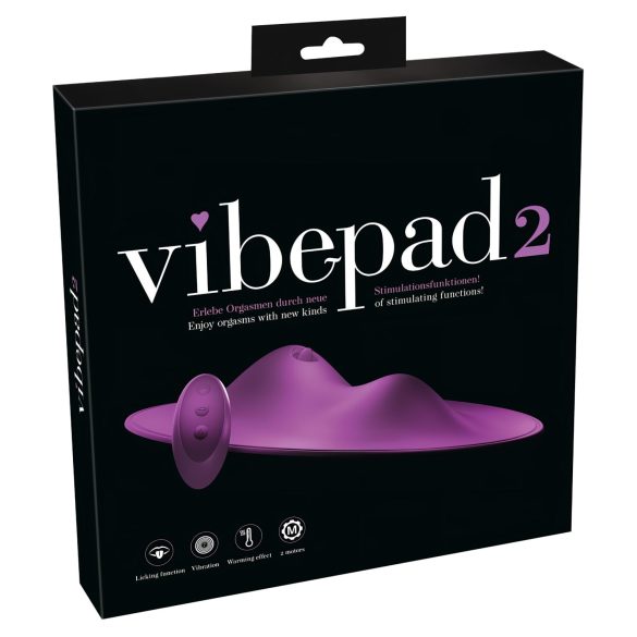 VibePad 2 - keelevibraator padi - lilla