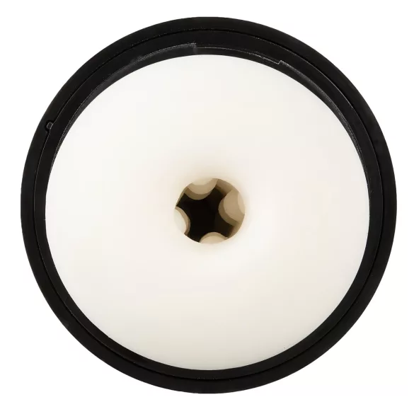 WYNE 02 - akulaetav vibreeriv imemasturbaator - must-valge