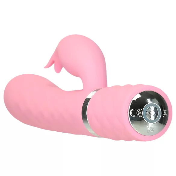 Pillow Talk Lively - akuga kliitorivarrega vibraator (roosa)