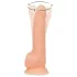Naked Addiction - pöörlev vibraator - 20 cm - naturaalne