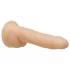 Naked Addiction - pöörlev vibraator - 20 cm - naturaalne