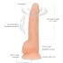 Naked Addiction - pöörlev vibraator - 20 cm - naturaalne