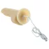Naked Addiction Rotating 7 - pöörlev vibraator (18 cm) - naturaalne
