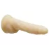 Naked Addiction Rotating 7 - pöörlev vibraator (18 cm) - naturaalne