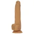 Naked Addiction - tuppe tungiv vibraator - tume - 23 cm