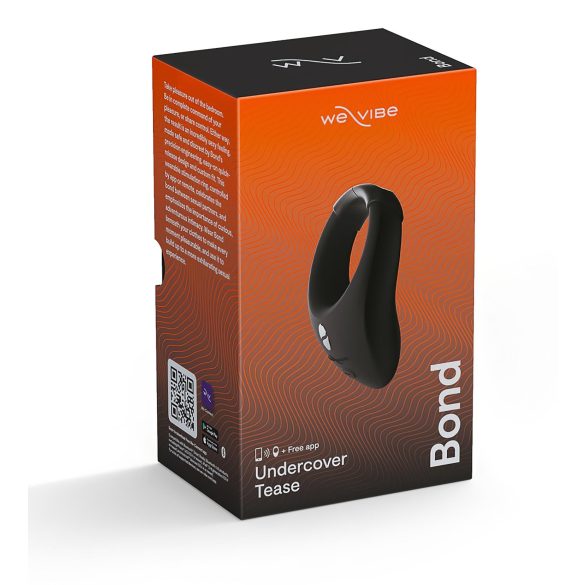 We-Vibe Bond - tark nutika peeniserõngas (must)