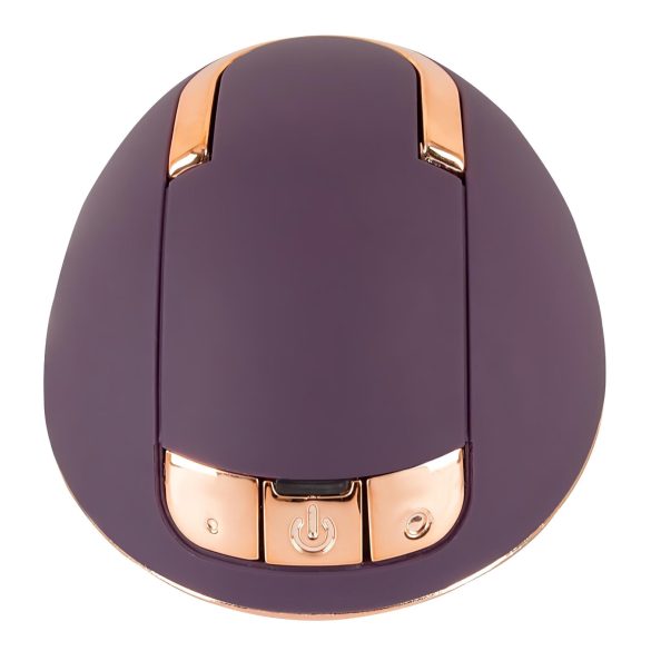 Belou - aku vibraator vulvamassaažiks pöörleva otsaga - lilla