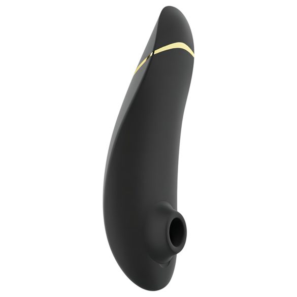 Womanizer Premium 2 - õhukese lainega kliitori stimulaator (must)