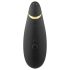 Womanizer Premium 2 - õhukese lainega kliitori stimulaator (must)