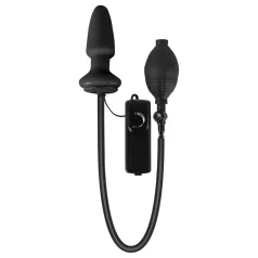 You2Toys - pumbatav anaaldildo vibraator (must)