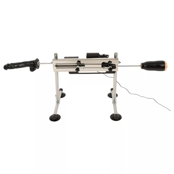 The Banger Fucking Machine - topelt seksimasin - 2 dildot ja 1 kunsttupp