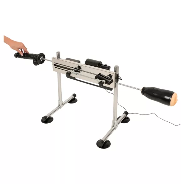 The Banger Fucking Machine - topelt seksimasin - 2 dildot ja 1 kunsttupp