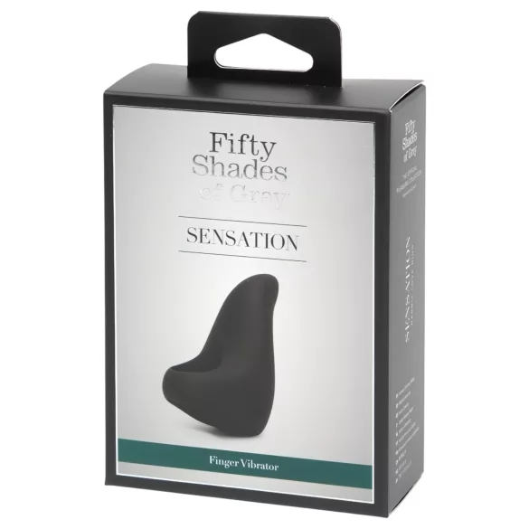 Fifty Shades of Grey - sõrmevibraator - must