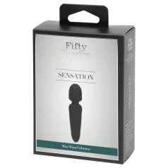 Fifty Shades of Grey - mini vibraator massaažipulk - must