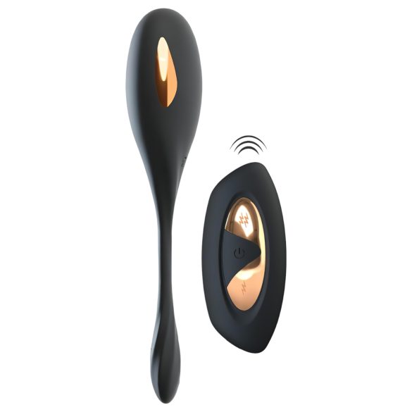 XOUXOU - juhtmevaba vibro muna - must