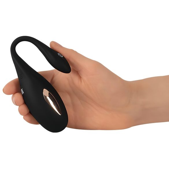 XOUXOU - juhtmevaba vibro muna - must
