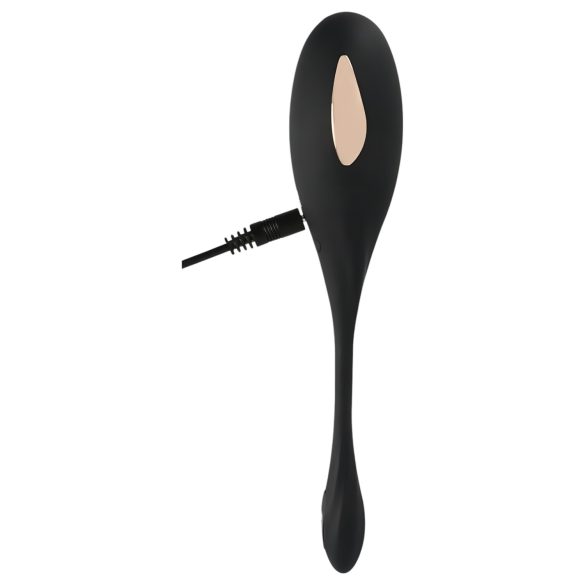 XOUXOU - juhtmevaba vibro muna - must