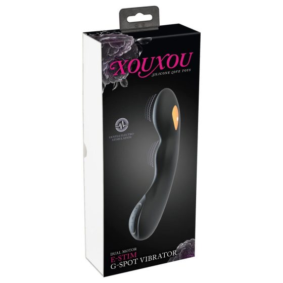 XOUXOU - Rechargeable, waterproof G-spot vibrator (black)