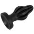 ANOS - ribastatud pehme anaaltapp - 5 cm (must)