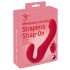 You2Toys Strapless - juhtmevaba, kinnitusvibraator (punane)