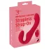 You2Toys - juhtmevaba strap-on vibraator - punane