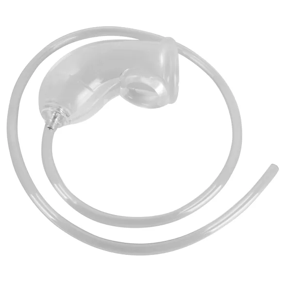 You2Toys - pissimängu penisevõru toruga - läbipaistev