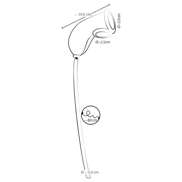 You2Toys - pissimängu penisevõru toruga - läbipaistev