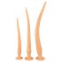 You2Toys - ekstra pikk pistiku dildode komplekt (3-osaline) - naturaalne