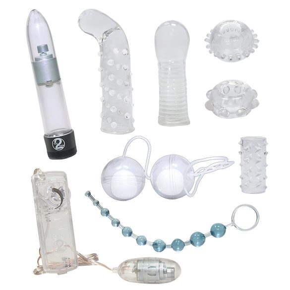 Kristallselge vibraatorikomplekt - 9 osa