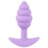 Cuties Mini lillas anaaltapp, silikoon, 2,8 cm