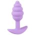 Cuties Mini lillas anaaltapp, silikoon, 2,8 cm