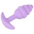 Cuties Mini lillas anaaltapp, silikoon, 2,8 cm