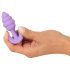 Cuties Mini lillas anaaltapp, silikoon, 2,8 cm