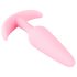 Cuties Mini Silikoonist Anaaltapp - roosa (2,1cm)