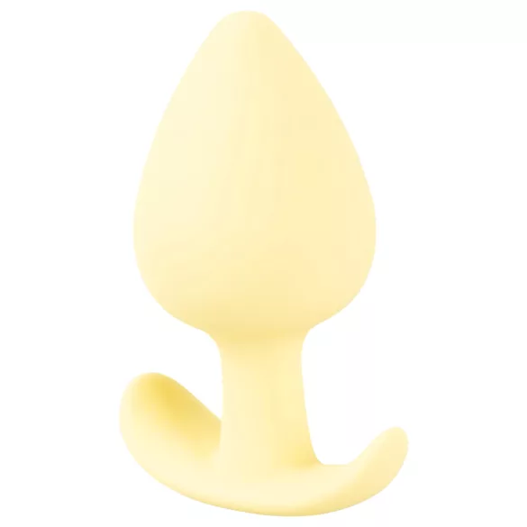 Cuties Mini Butt Plug - silikoon anaaltapp - kollane 3,1 cm