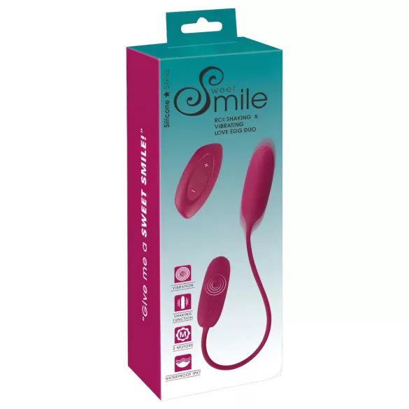 Smile Love Egg Duo - vibro muna - anaalseks ja masturbeerimine