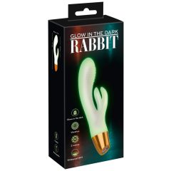   You2Toys Glow in the dark - fluorescent vibrator with spike arms (white)