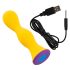 You2Toys rõõmus – akulaetav, veekindel anaalvibraator (kollane)