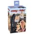 You2Toys - Easy Rider musta vibraator reguleeritava rihmaga