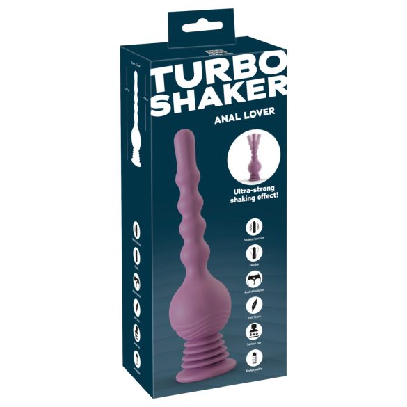 You2Toys Turbo Shaker - anaalse vibraator (lilla)