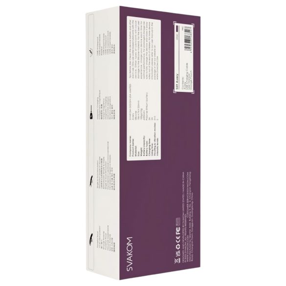 Svakom Avery - laaditav küünekäsi vibraator - lila