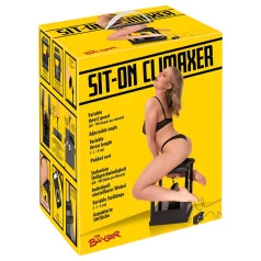   The Banger Sit-On-Climaxer - vooluvõrgu sekssimulaator (must)