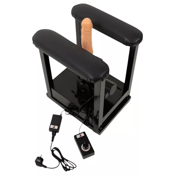 The Banger Sit-On-Climaxer - vooluvõrgu sekssimulaator (must)