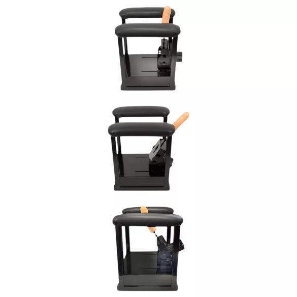 The Banger Sit-On-Climaxer - vooluvõrgu sekssimulaator (must)